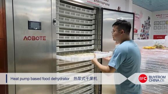 Heat pump based food dehydrator (Drying Banana with dryer)