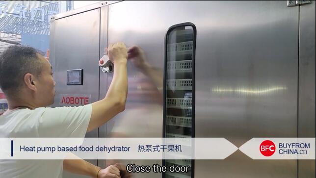 Heat pump based food dehydrator (Drying mango with dryer)